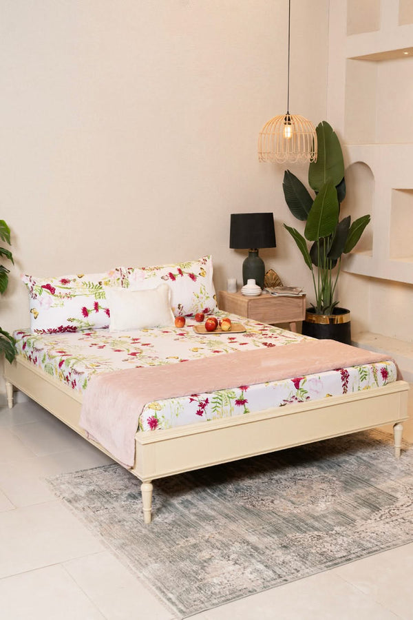 Printed Poly Cotton Bedsheet