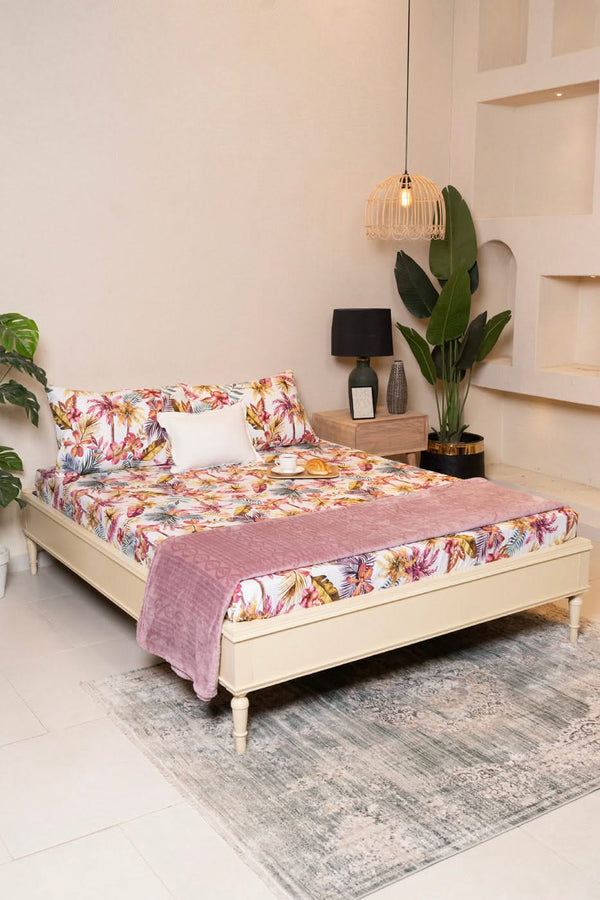 Printed Poly Cotton Bedsheet