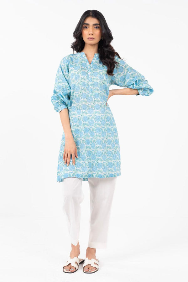 Stitched - Printed Cambric Kurti