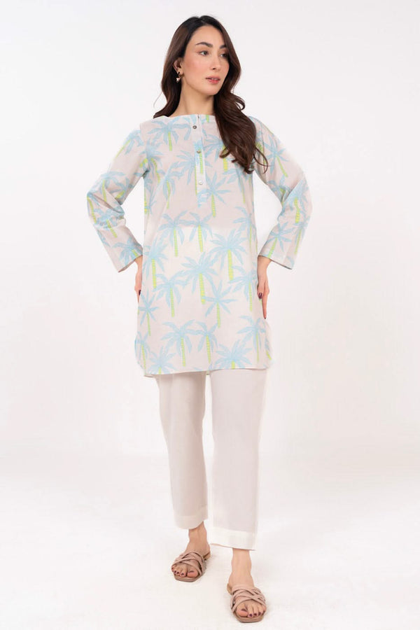 Stitched - Printed Cambric Kurta