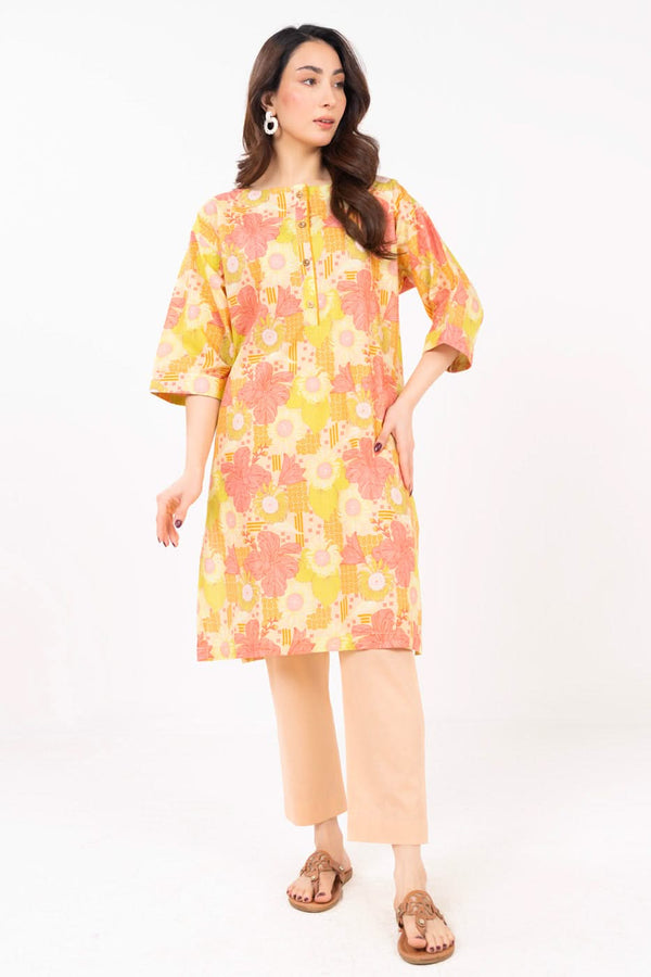 Stitched - Printed Cambric Kurta