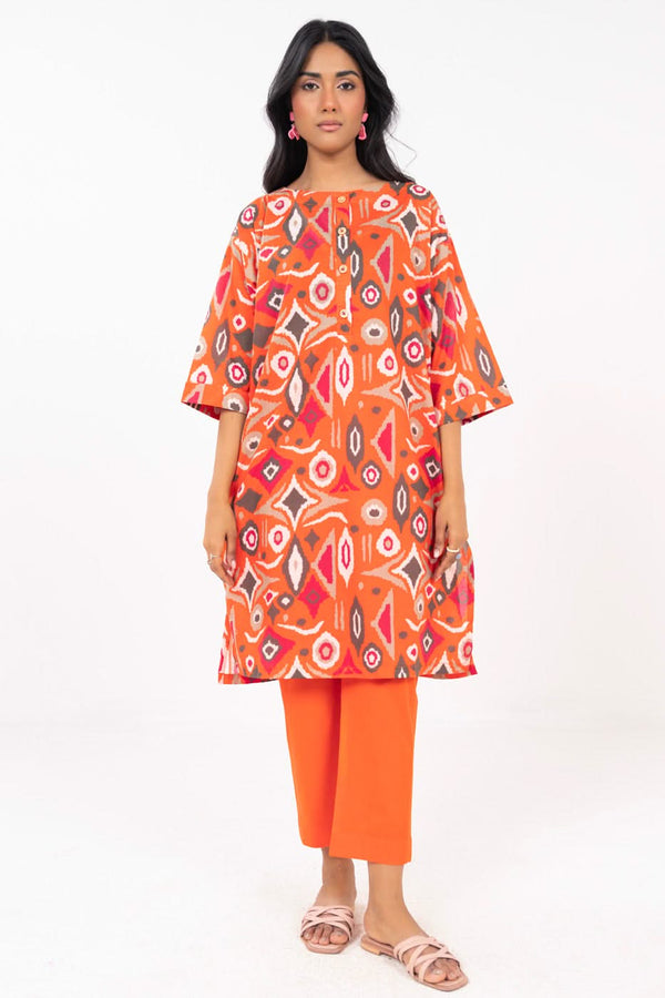 Stitched - Printed Cambric Kurta