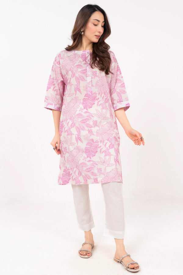 Stitched - Printed Cambric Kurta