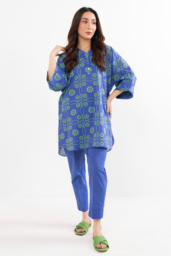 Stitched - Printed Cambric Kurta