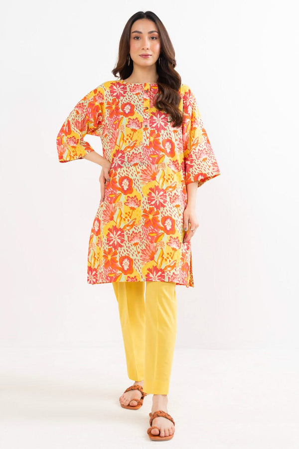 Stitched - Printed Cambric Kurta