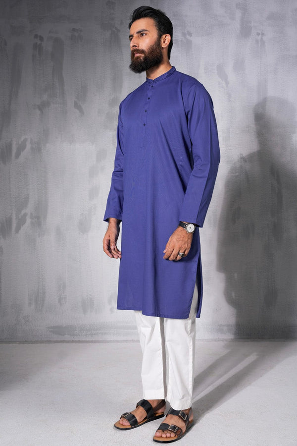 Regular Fit Embroidered Kurta