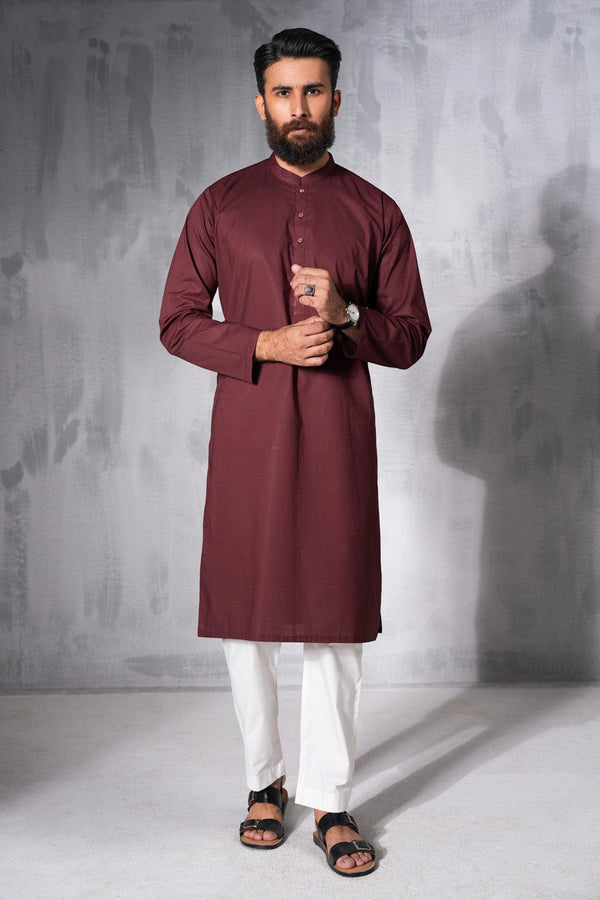 Regular Fit Jacquard Kurta