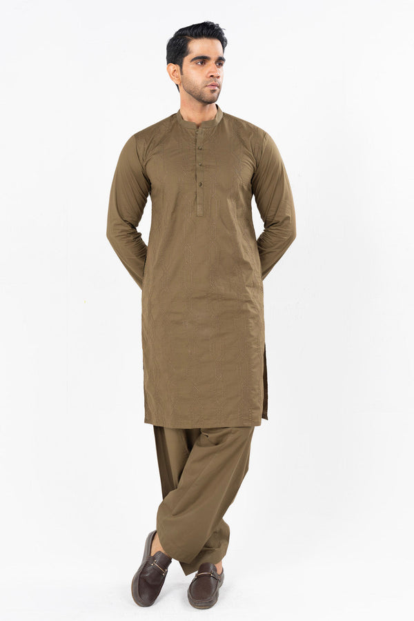 Slim Fit Embroidered Shalwar Kameez