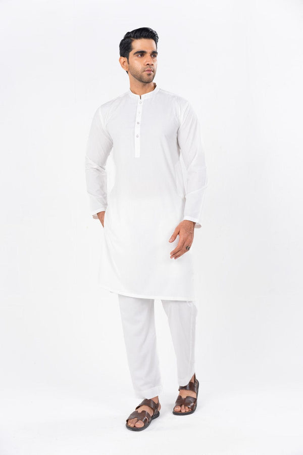 Regular Fit Embroidered Kurta Trouser