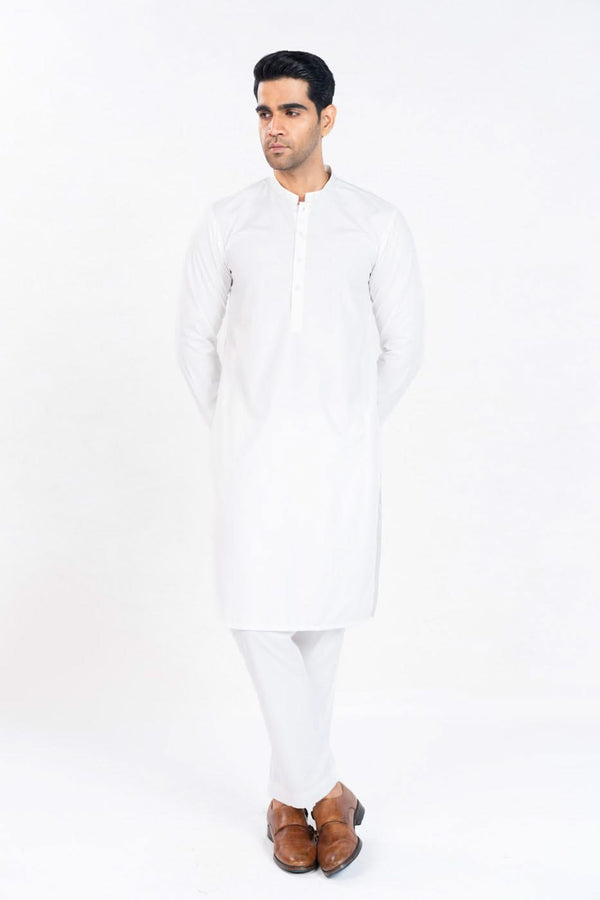 Slim Fit Embroidered Kurta Trouser