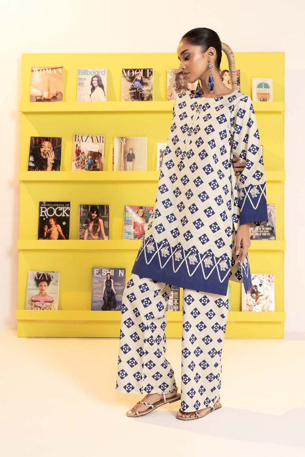 Stitched - Printed Cambric Kurti