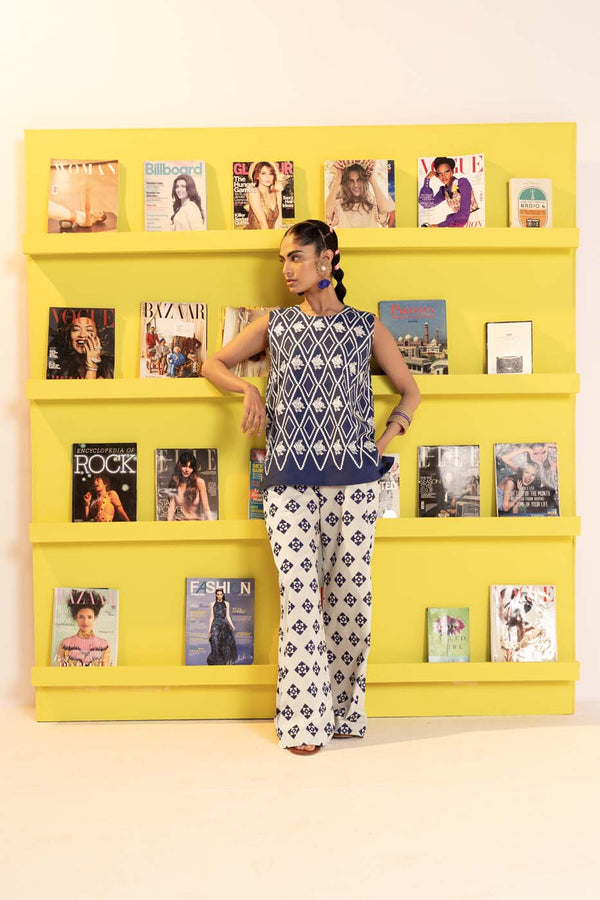 Stitched - Printed Cambric Kurti