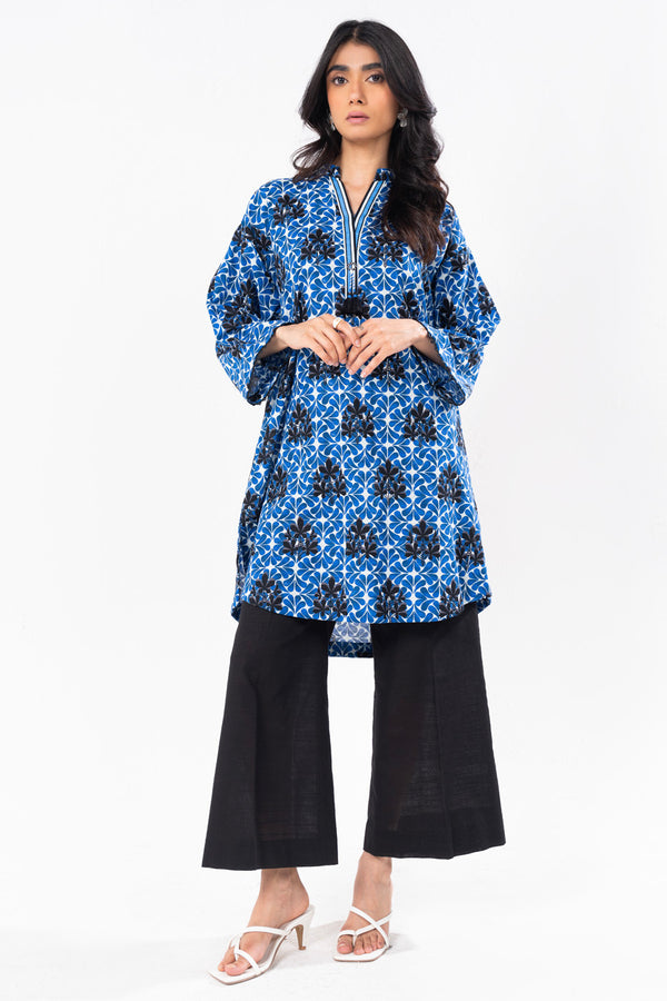 1 Pc Printed Khaddar Shirt 