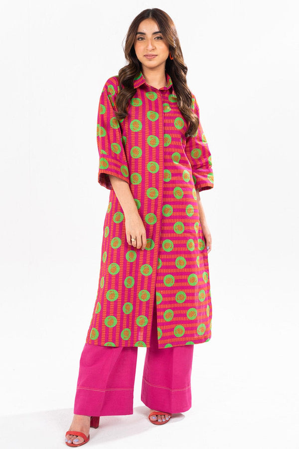 1 Pc Printed Khaddar Shirt 