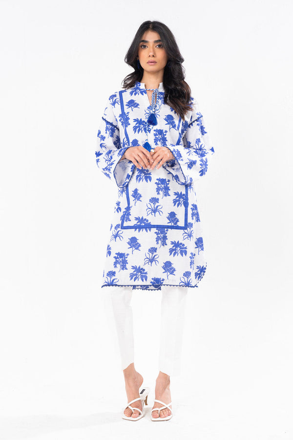 1 Pc Printed Khaddar Shirt 