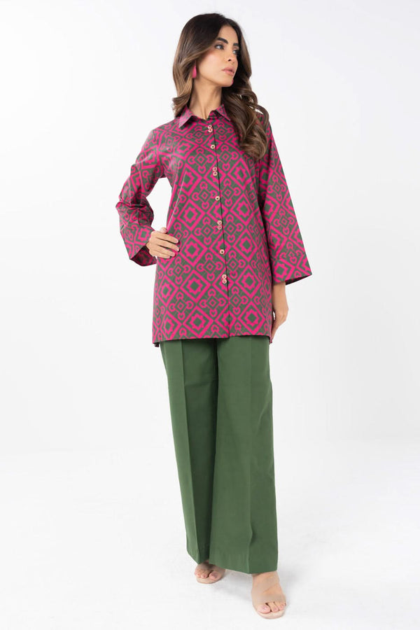 1 Piece Printed Lawn Shirt 