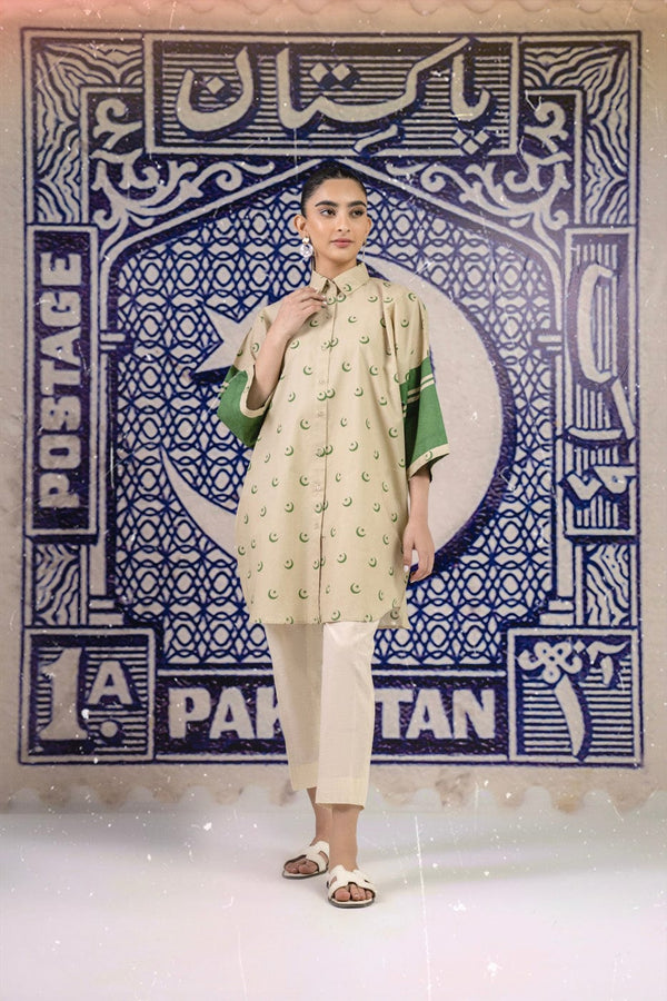 Printed Cambric Kurti