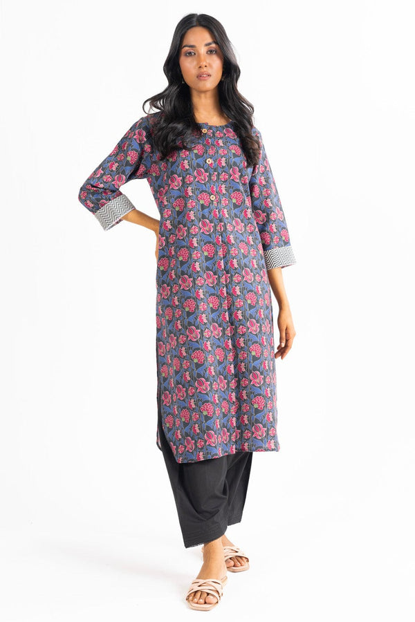 Printed Khaddar Kurti