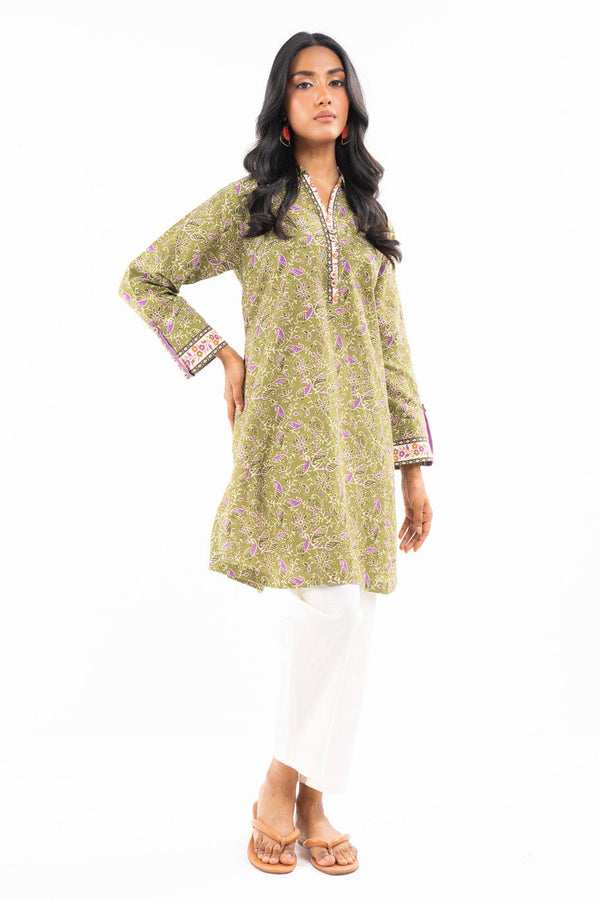 Printed Khaddar Kurti