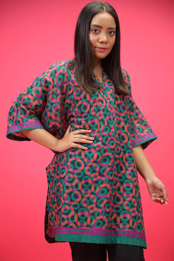 Printed Lawn Kurti