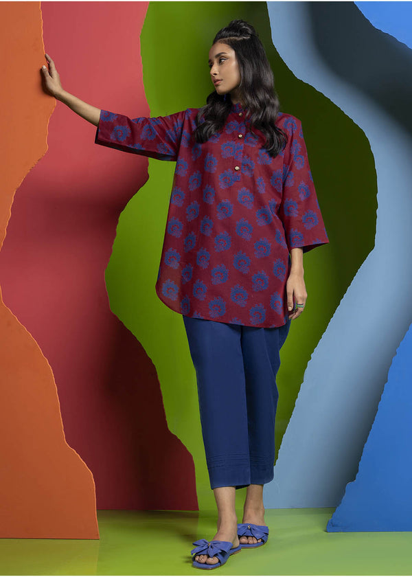 Printed Lawn Kurti