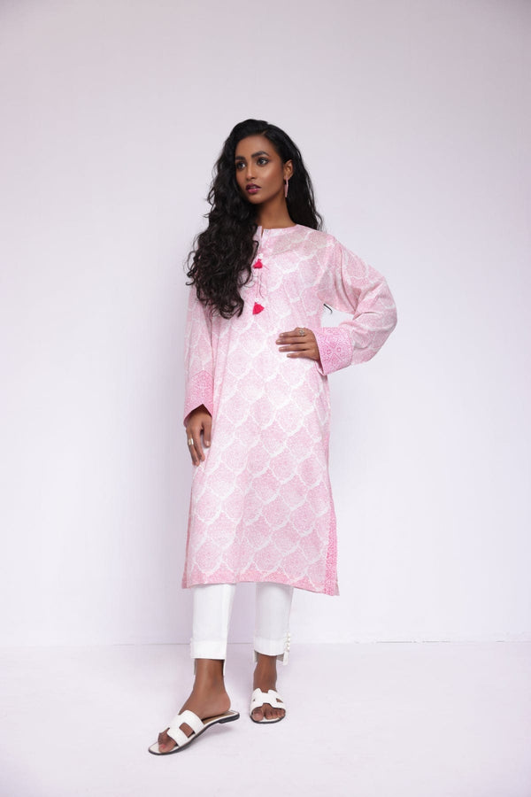 Printed Cambric Kurti