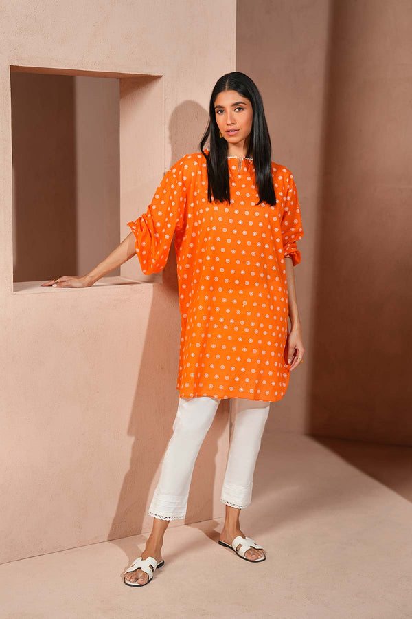 Printed Lawn Kurti