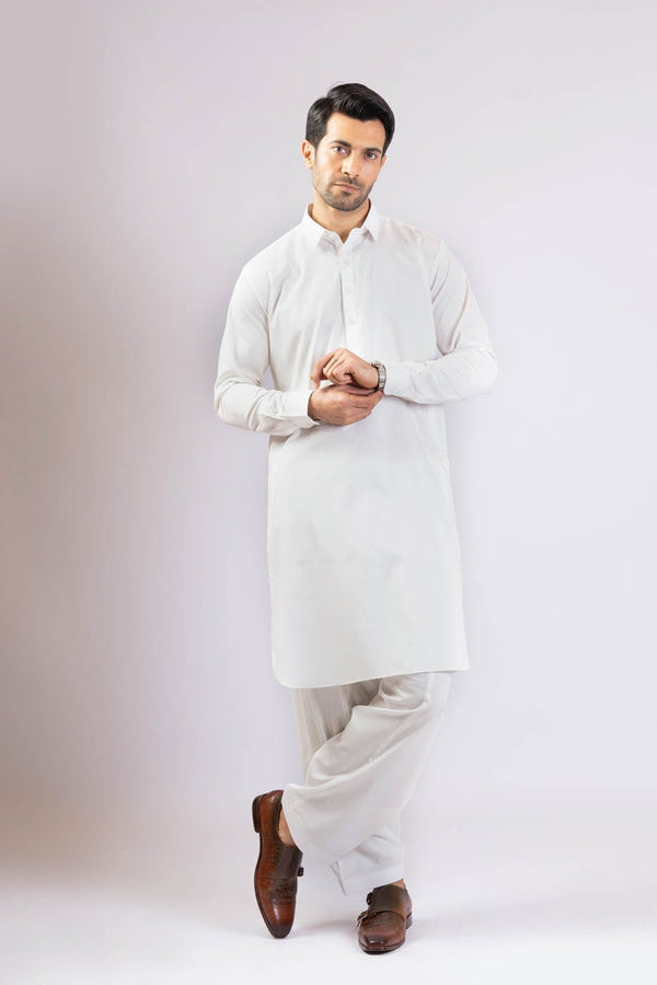 Dyed Cotton Silk Shalwar