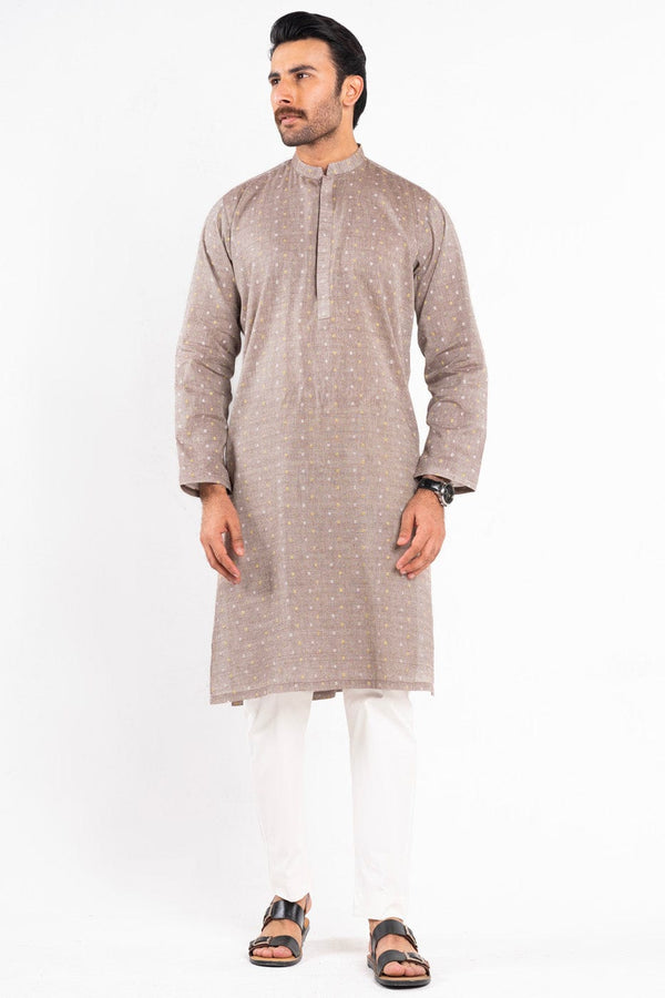 Dyed Blended Kurta