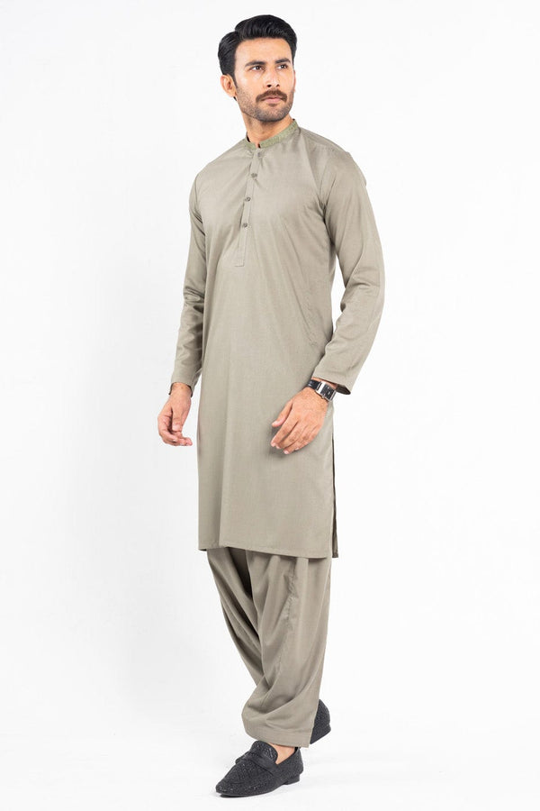 Dyed Blended Shalwar Kameez