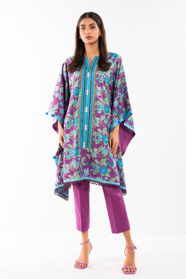 1 Pc Printed Lawn Shirt