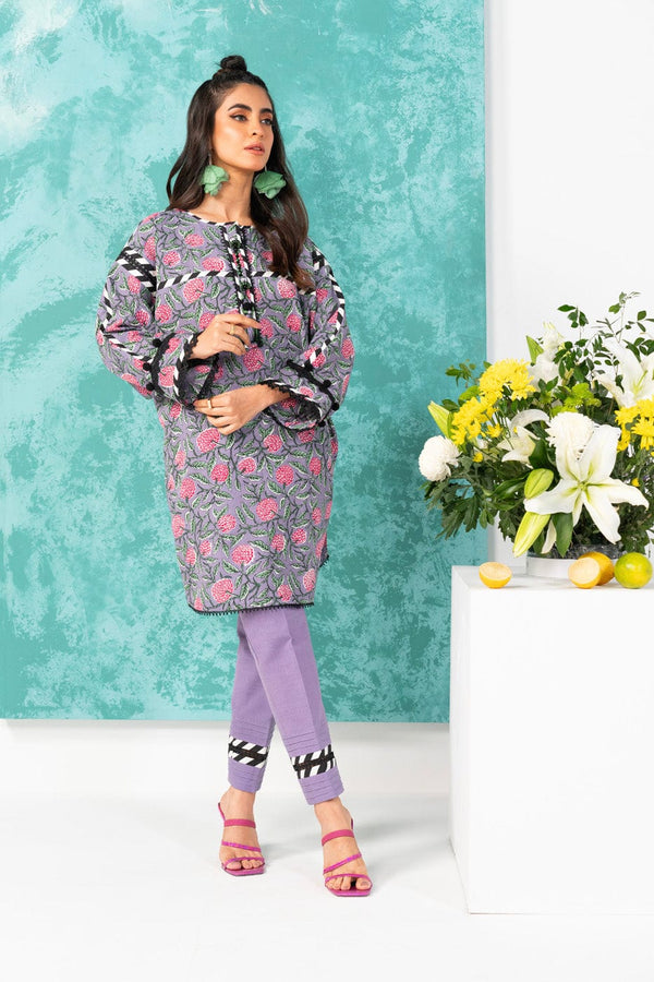 1 Pc Printed Khaddar Shirt