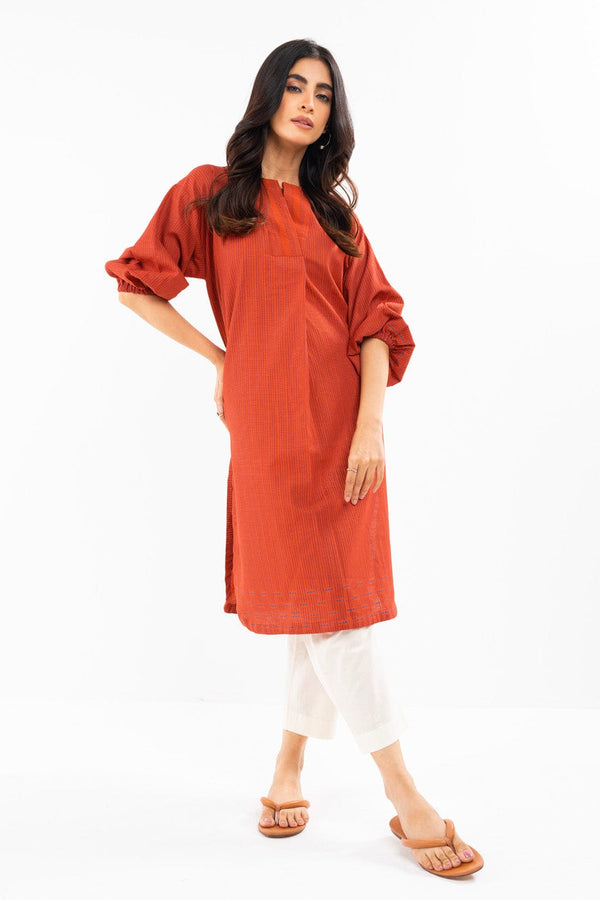 Printed Khaddar Kurti