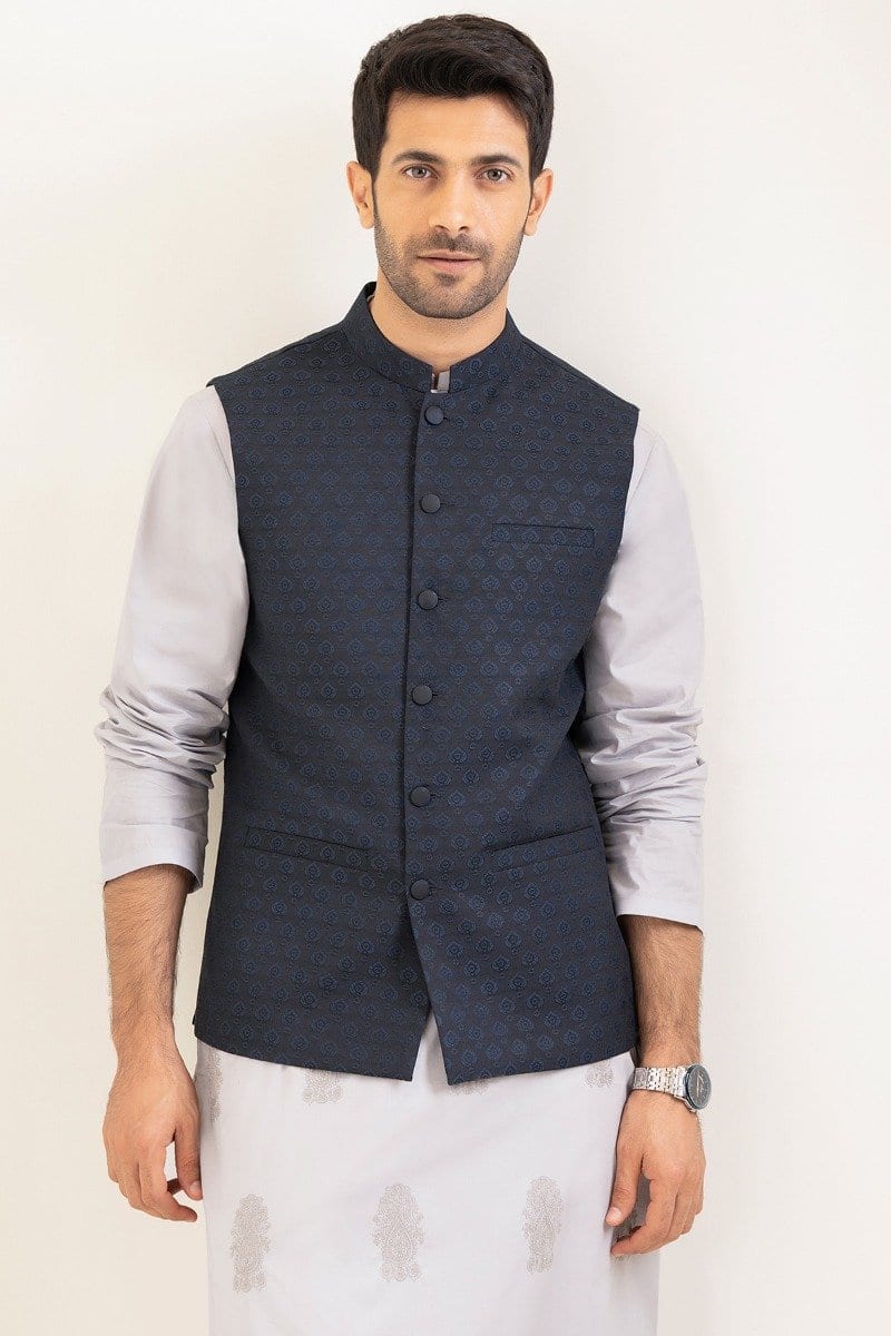 Alkaram waistcoat deals